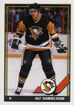 #323 Ulf Samuelsson - Pittsburgh Penguins - 1991-92 O-Pee-Chee Hockey