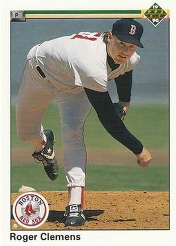 #323 Roger Clemens - Boston Red Sox - 1990 Upper Deck Baseball