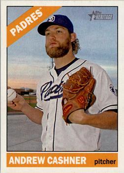 #323 Andrew Cashner - San Diego Padres - 2015 Topps Heritage Baseball