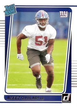 #323 Azeez Ojulari - New York Giants - 2021 Donruss Football