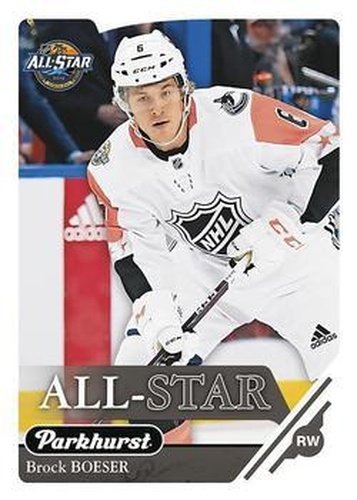 #323 Brock Boeser - Vancouver Canucks - 2018-19 Parkhurst Hockey