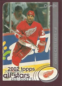 #323 Chris Chelios - Detroit Red Wings - 2002-03 O-Pee-Chee Hockey
