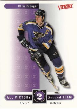 #323 Chris Pronger - St. Louis Blues - 1999-00 Upper Deck Victory Hockey