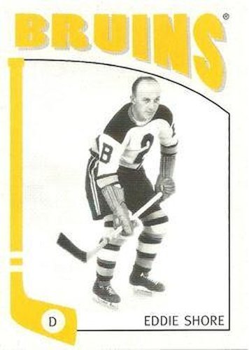 #323 Eddie Shore - Boston Bruins - 2004-05 In The Game Franchises US East Hockey
