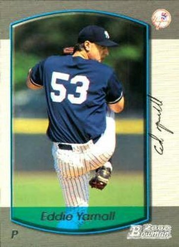 #323 Eddie Yarnall - New York Yankees - 2000 Bowman Baseball