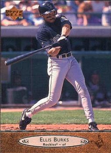 #323 Ellis Burks - Colorado Rockies - 1996 Upper Deck Baseball