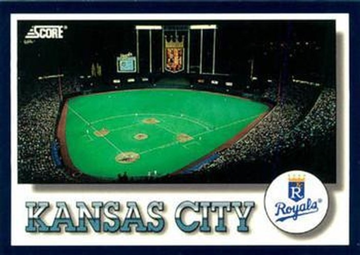 #323 Kansas City Royals - Kansas City Royals -1994 Score Baseball