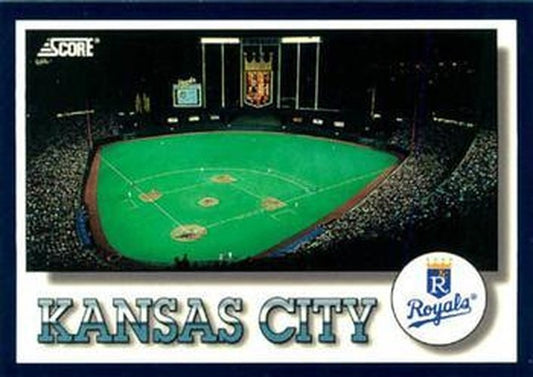 #323 Kansas City Royals - Kansas City Royals -1994 Score Baseball