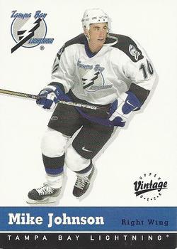 #323 Mike Johnson - Tampa Bay Lightning - 2000-01 Upper Deck Vintage Hockey