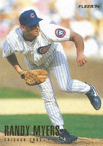 #323 Randy Myers - Chicago Cubs - 1996 Fleer Baseball