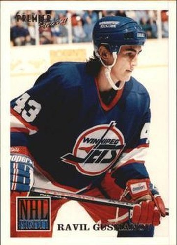 #323 Ravil Gusmanov - Winnipeg Jets - 1994-95 Topps Premier Hockey