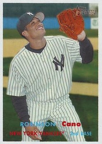 #323 Robinson Cano - New York Yankees - 2006 Topps Heritage Baseball