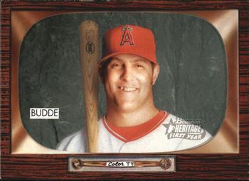 #323 Ryan Budde - Anaheim Angels - 2004 Bowman Heritage Baseball