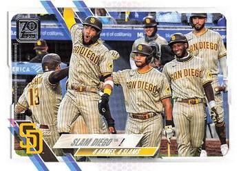 #323 Slam Diego! - San Diego Padres - 2021 Topps Baseball