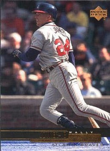 #323 Wally Joyner - Atlanta Braves - 2000 Upper Deck Baseball