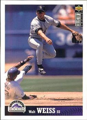 #323 Walt Weiss - Colorado Rockies - 1997 Collector's Choice Baseball