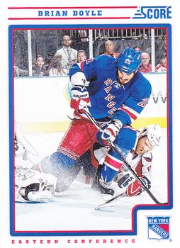 #323 Brian Boyle - New York Rangers - 2012-13 Score Hockey