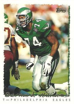 #323 Bernard Williams - Philadelphia Eagles - 1995 Topps Football