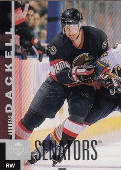 #323 Andreas Dackell - Ottawa Senators - 1997-98 Upper Deck Hockey
