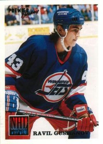 #323 Ravil Gusmanov - Winnipeg Jets - 1994-95 O-Pee-Chee Premier Hockey