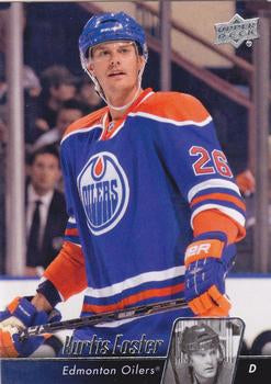 #323 Kurtis Foster - Edmonton Oilers - 2010-11 Upper Deck Hockey