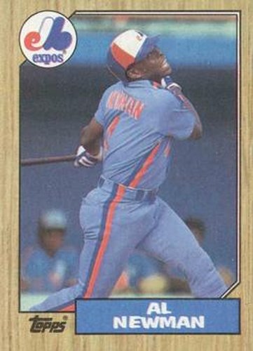 #323 Al Newman - Montreal Expos - 1987 Topps Baseball