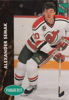 #323 Alexander Semak - New Jersey Devils - 1991-92 Parkhurst Hockey