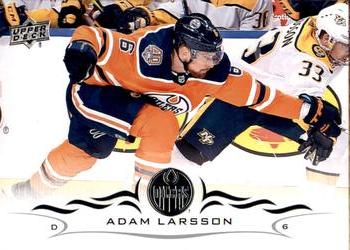 #323 Adam Larsson - Edmonton Oilers - 2018-19 Upper Deck Hockey