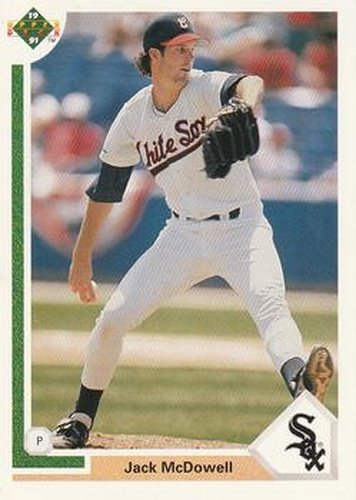#323 Jack McDowell - Chicago White Sox - 1991 Upper Deck Baseball