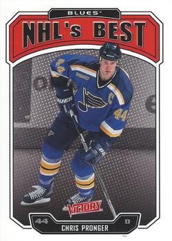 #323 Chris Pronger - St. Louis Blues - 2000-01 Upper Deck Victory Hockey