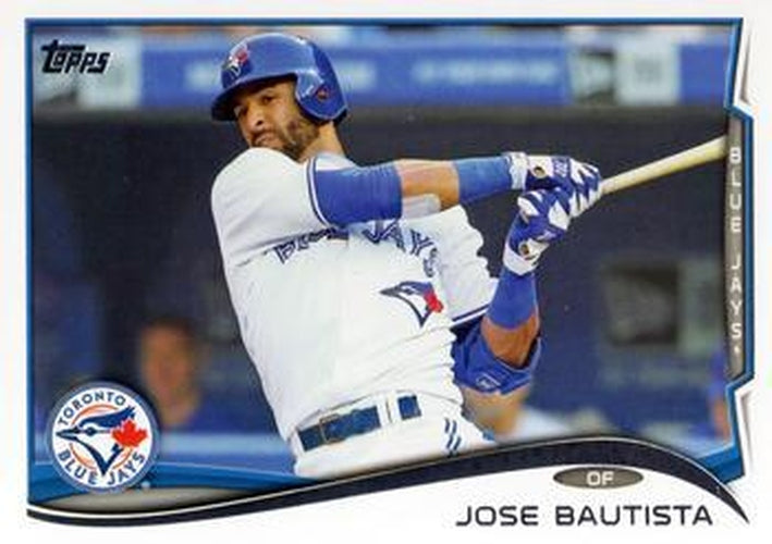 #323a Jose Bautista - Toronto Blue Jays - 2014 Topps Baseball
