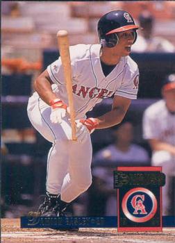 #112 Damion Easley - California Angels - 1994 Donruss Baseball