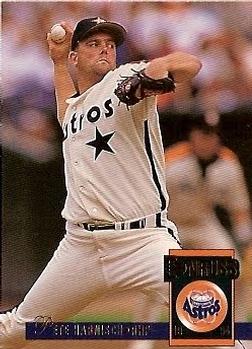 #113 Pete Harnisch - Houston Astros - 1994 Donruss Baseball