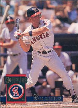 #11 Chad Curtis - California Angels - 1994 Donruss Baseball