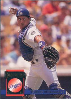 #122 Carlos Hernandez - Los Angeles Dodgers - 1994 Donruss Baseball