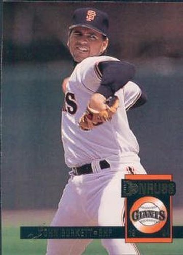 #13 John Burkett - San Francisco Giants - 1994 Donruss Baseball