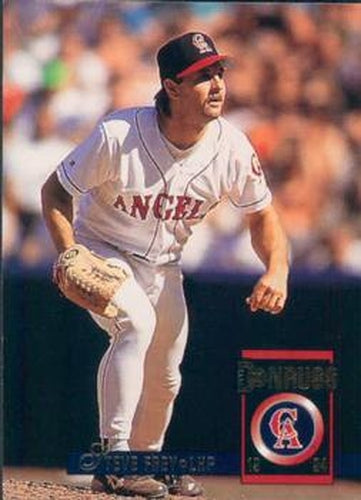#142 Steve Frey - California Angels - 1994 Donruss Baseball