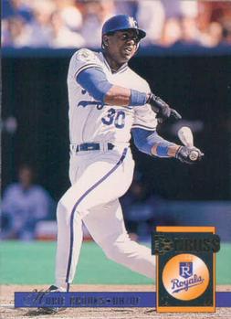 #166 Hubie Brooks - Kansas City Royals - 1994 Donruss Baseball