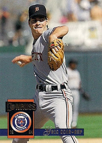 #167 Greg Gohr - Detroit Tigers - 1994 Donruss Baseball