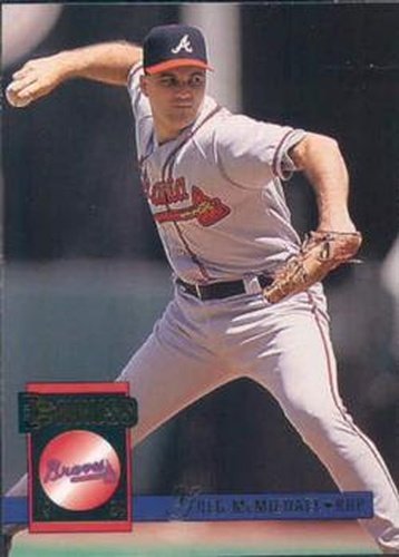 #175 Greg McMichael - Atlanta Braves - 1994 Donruss Baseball