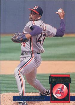 #182 Jose Mesa - Cleveland Indians - 1994 Donruss Baseball