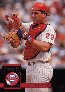 #188 Todd Pratt - Philadelphia Phillies - 1994 Donruss Baseball
