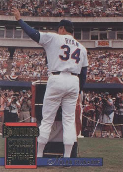 #1 Nolan Ryan - Texas Rangers - 1994 Donruss Baseball