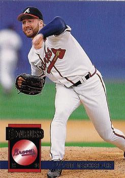 #203 Kent Mercker - Atlanta Braves - 1994 Donruss Baseball