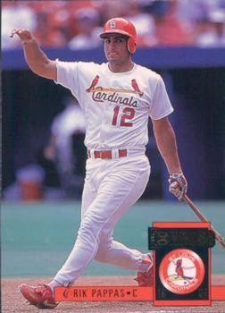 #205 Erik Pappas - St. Louis Cardinals - 1994 Donruss Baseball