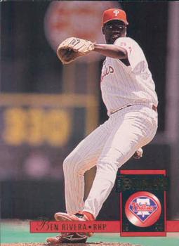 #216 Ben Rivera - Philadelphia Phillies - 1994 Donruss Baseball