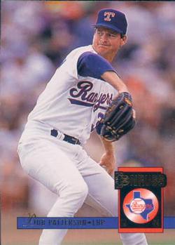 #218 Bob Patterson - Texas Rangers - 1994 Donruss Baseball