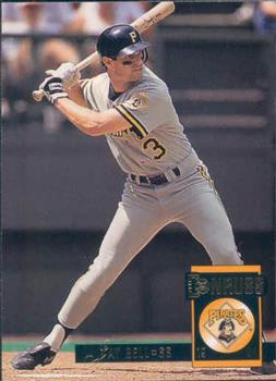 #21 Jay Bell - Pittsburgh Pirates - 1994 Donruss Baseball