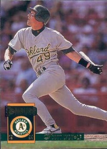 #226 Scott Lydy - Oakland Athletics - 1994 Donruss Baseball