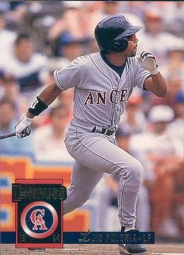 #255 Luis Polonia - California Angels - 1994 Donruss Baseball